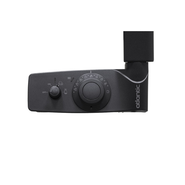 Полотенцесушитель электрический Atlantic 2012 NA 500W 1248x400 антрацит (002237)