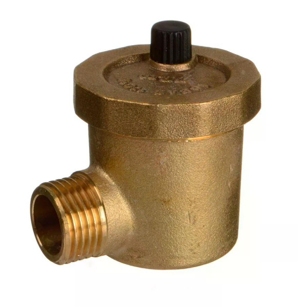 Воздухоотводчик автоматический 1/2" с боковым подключением TeRma (латунь) (14066) Воздухоотводчик автоматический 1/2" с боковым подключением TeRma (латунь) (14066)