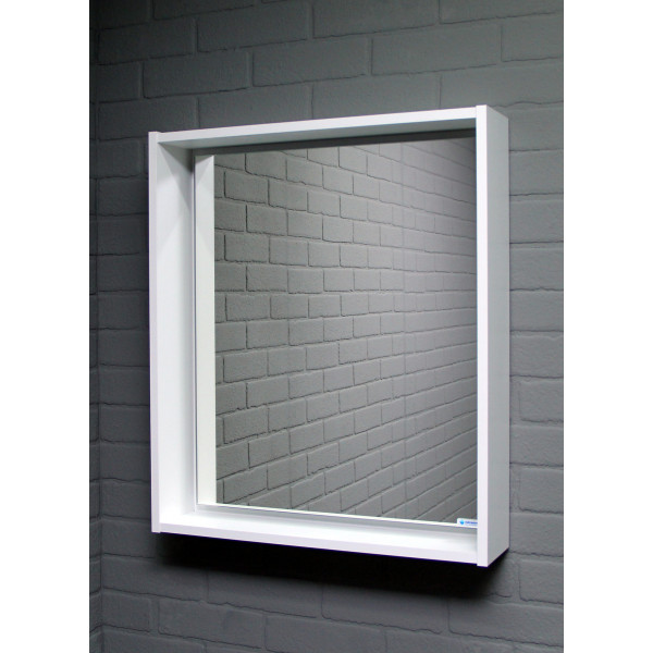 Шкаф зеркальный Аура 60 Домино Айсберг Домино (DA2507HZ)