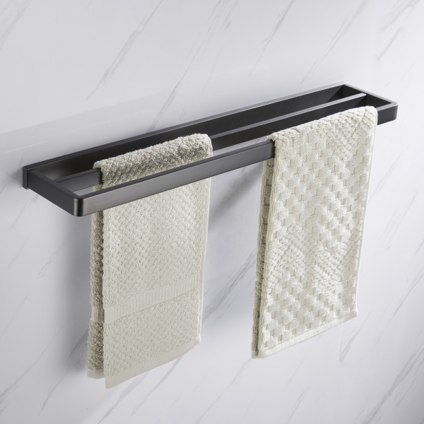 Полотенцедержатель двойной Abber Westen никель (AA1756NG)