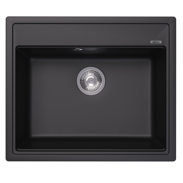 Мойка для кухни Abber Quarz 51x60x21,7 черная (AQ2902B) Мойка для кухни Abber Quarz 51x60x21,7 черная (AQ2902B)