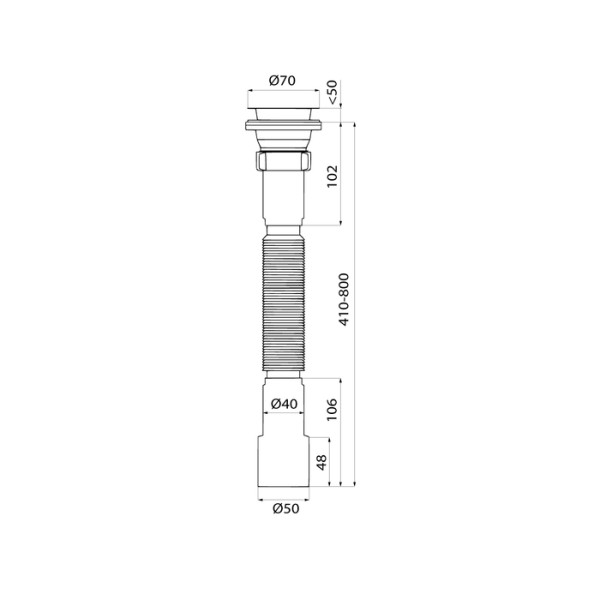 Сифон для раковины Iddis 1 1/2"х40/50 с выпуском Iddis (902AV750VD) Сифон для раковины Iddis 1 1/2"х40/50 с выпуском Iddis (902AV750VD)