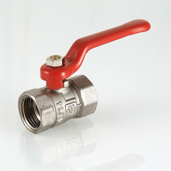 Кран 3/4" ВВ шаровый Valtec Compact (красная ручка) VT.090.N.05 Кран 3/4" ВВ шаровый Valtec Compact (красная ручка) VT.090.N.05