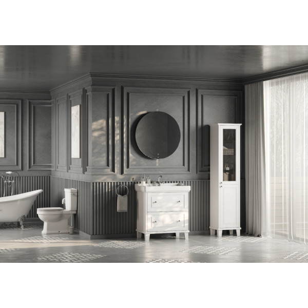 Пенал напольный Roca Carmen 445x367x1900 белый (Z.RU93.0.784.6)