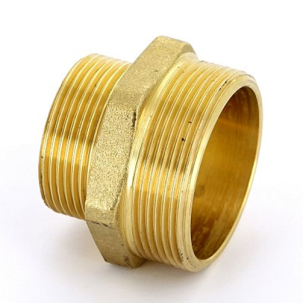 Ниппель переходной 1 1/4"х1 1/2" Uni-Fitt (латунь) 600G6500
