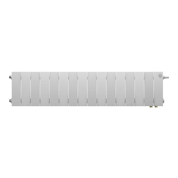 Радиатор биметаллический Royal Thermo PianoForte 200 Белый VR80 (16 секций) (RTPWVR803020016)