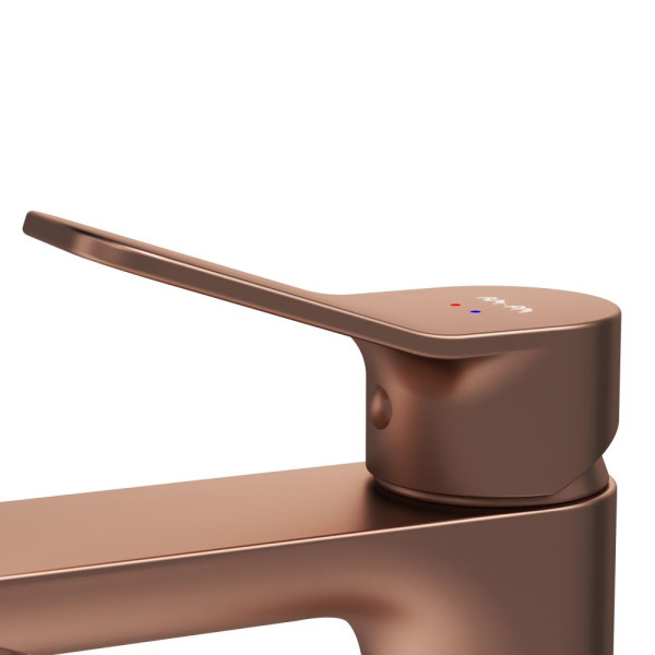 Смеситель для раковины AM.PM X-Joy розовое золото (F85A02144)