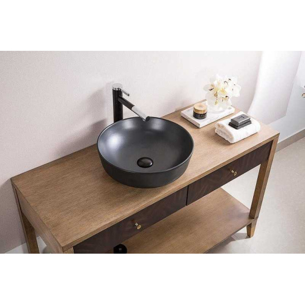 Раковина накладная BelBagno черная (BB1315-H301) Раковина накладная BelBagno черная (BB1315-H301)