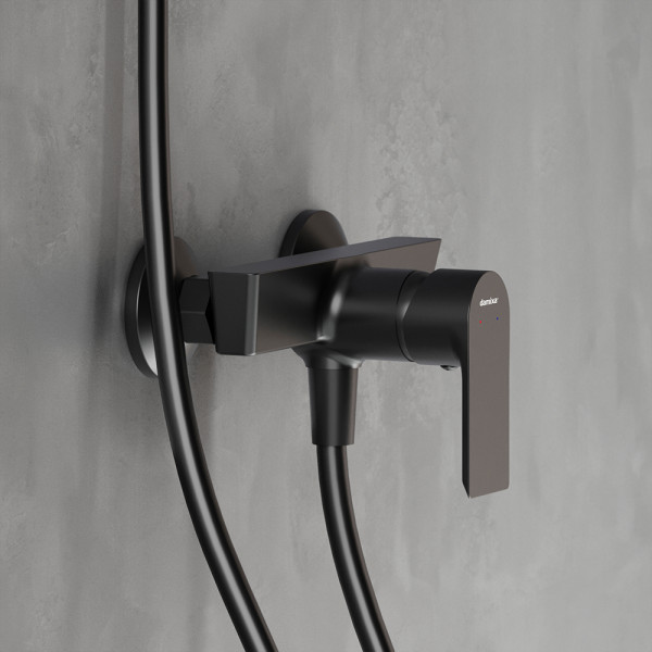 Смеситель для душа Damixa Apollo черный (472000300) Смеситель для душа Damixa Apollo черный (472000300)