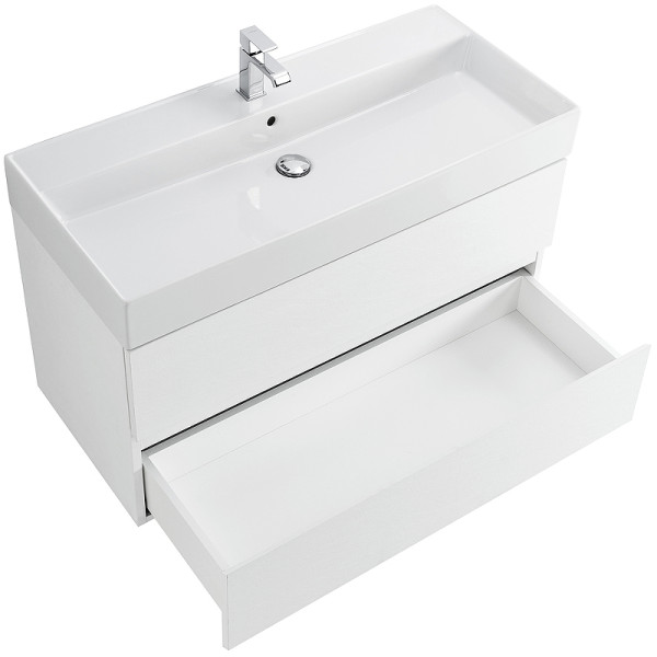 Тумба подвесная Cezares Molveno 46 100x50 Bianco Ghiaccio (MOLVENO 46-100-2C-SO-BG) Тумба подвесная Cezares Molveno 46 100x50 Bianco Ghiaccio (MOLVENO 46-100-2C-SO-BG)