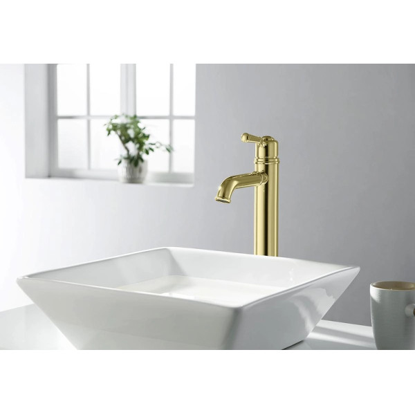 Смеситель для раковины Aquatek Классик полир. золото (AQ1504PG)