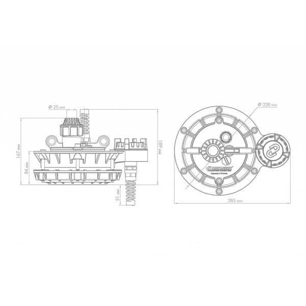 Оголовок скважинный Джилекс ОСПБ 110-133/25 пластик (6303) Оголовок скважинный Джилекс ОСПБ 110-133/25 пластик (6303)