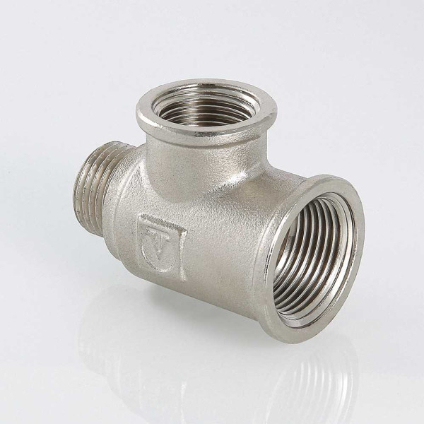 Тройник переходной 3/4"х1/2"х1/2" ВВН Valtec (никель) (VTr.134.RN.050404) Тройник переходной 3/4"х1/2"х1/2" ВВН Valtec (никель) (VTr.134.RN.050404)