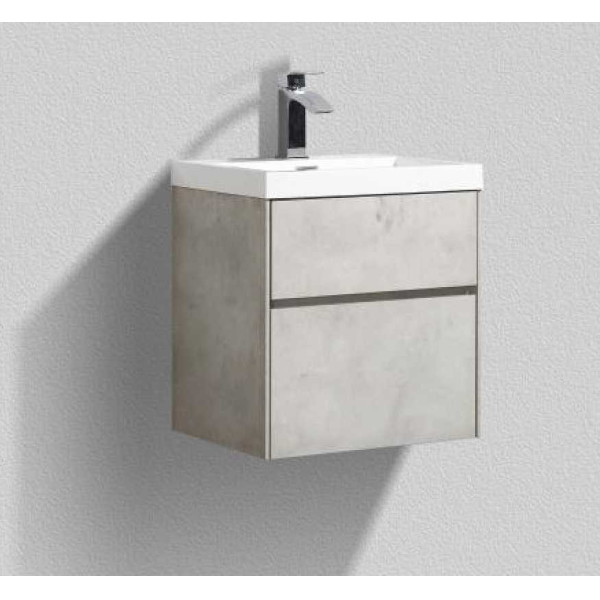 Тумба подвесная BelBagno Pietra Mini 50AS Stucco Cemento (PIETRA MINI-500AS-2C-SO-SCM) Тумба подвесная BelBagno Pietra Mini 50AS Stucco Cemento (PIETRA MINI-500AS-2C-SO-SCM)