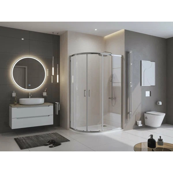 Душевой поддон BelBagno Uno 120x90x3,5 белый (TRAY-MR-UNO-RH-120/90-550-35-W-L-CR)