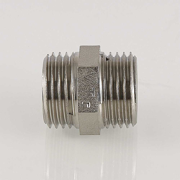 Ниппель 1/2" Valtec (никель) (VTr.582.N.0004)