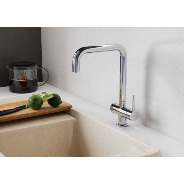 Смеситель для кухни Santek Тесио с переключателем на фильтр хром (WH5A43012C001)