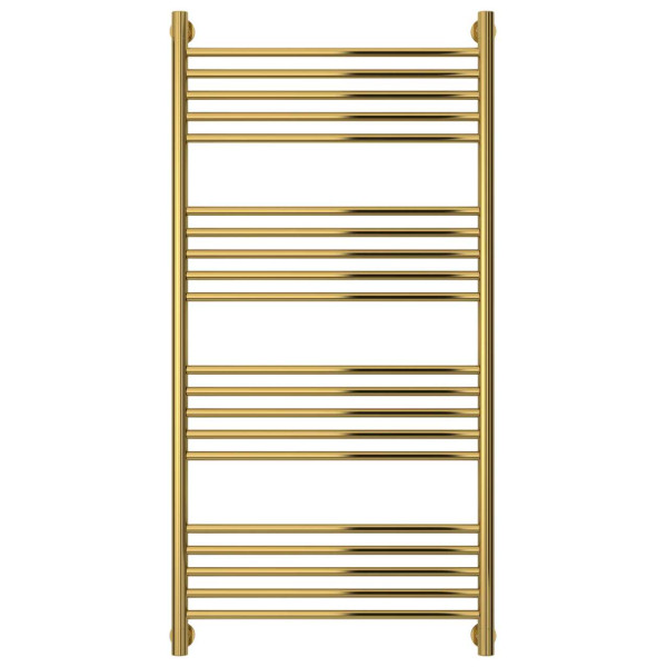 Полотенцесушитель водяной Сунержа Богема+ прямая 1200х600 золотой (03-0220-1260)