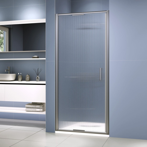Душевая дверь RGW SV-05-2-Gr 900xx2000 стекло ребристое, профиль серый (703205209-1510)
