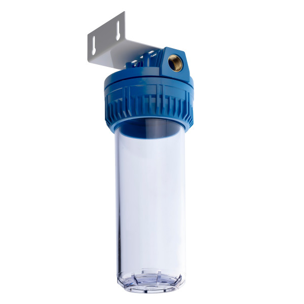 Фильтр колбовый Гейзер AQUA FP3 1/2" 10SL (прозрачный, для холодной воды) (50506) Фильтр колбовый Гейзер AQUA FP3 1/2" 10SL (прозрачный, для холодной воды) (50506)