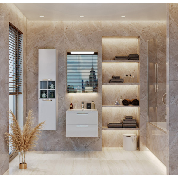 Тумба подвесная Roca Lago 591x449x490 белый (7.8572.9.580.6)