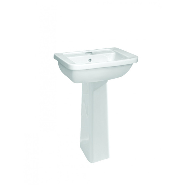 Раковина подвесная Vitra Form 300 550х475 с пьедесталом (9602B003-7650) Раковина подвесная Vitra Form 300 550х475 с пьедесталом (9602B003-7650)