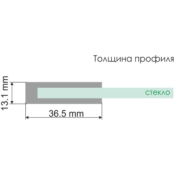 Душевая дверь WasserKRAFT Vils 56R 110х200 стекло прозрачное, профиль хром (56R13)