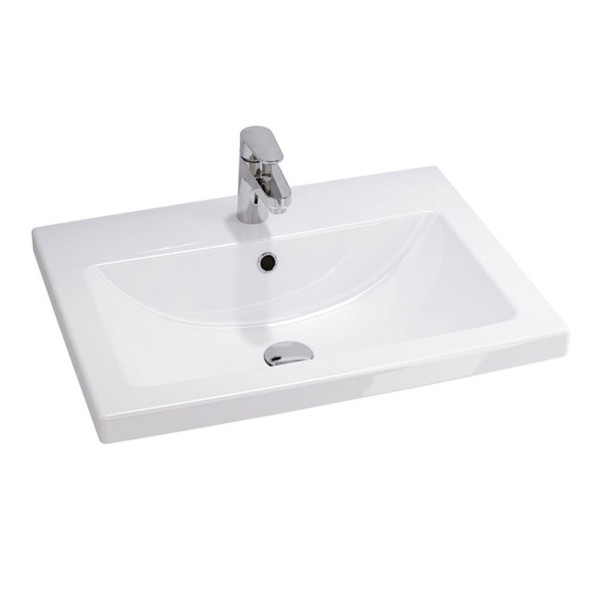 Тумба напольная Comforty Лима 700x850x450 антрацит матовый с раковиной (00-00019179)