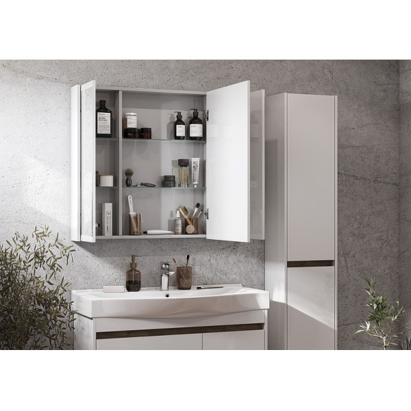 Шкаф зеркальный Aquaton Нортон 100 (1A249302NT010)