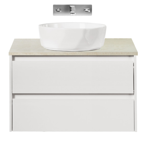 Столешница Cezares 80x46 Marmo Crema Opaco без отверстия под смеситель (KEP-80-MCO-W0) Столешница Cezares 80x46 Marmo Crema Opaco без отверстия под смеситель (KEP-80-MCO-W0)