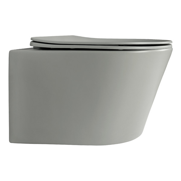 Унитаз подвесной Aquatek Вега cерый матовый (AQ1905-MG)