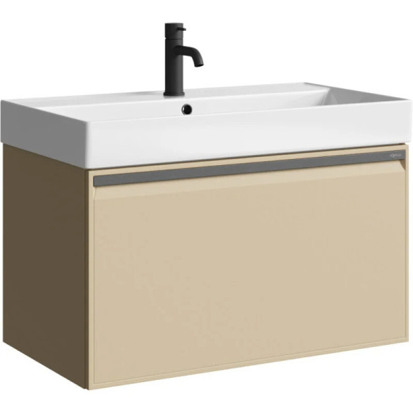 Тумба подвесная Aqwella Pure 792x443x464 капучино светлый (PUR0108KS)