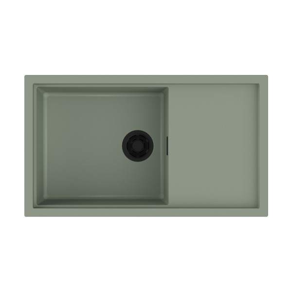 Мойка для кухни врезная Omoikiri Sintesi 86-WG Artceramic/wind green (4997133) Мойка для кухни врезная Omoikiri Sintesi 86-WG Artceramic/wind green (4997133)