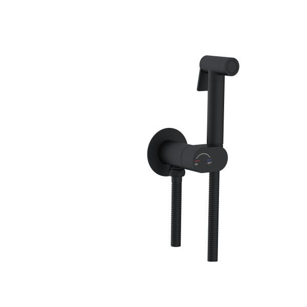 Смеситель с гигиеническим душем RGW SP-213-B черный (581408213-04)
