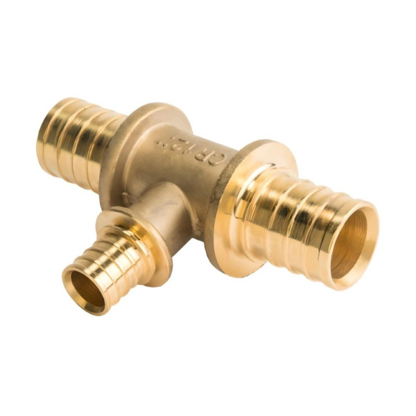 Тройник 25*25*20 Vieir VER-PRO PE-Xa (латунь) (VRP252520T) Тройник 25*25*20 Vieir VER-PRO PE-Xa (латунь) (VRP252520T)