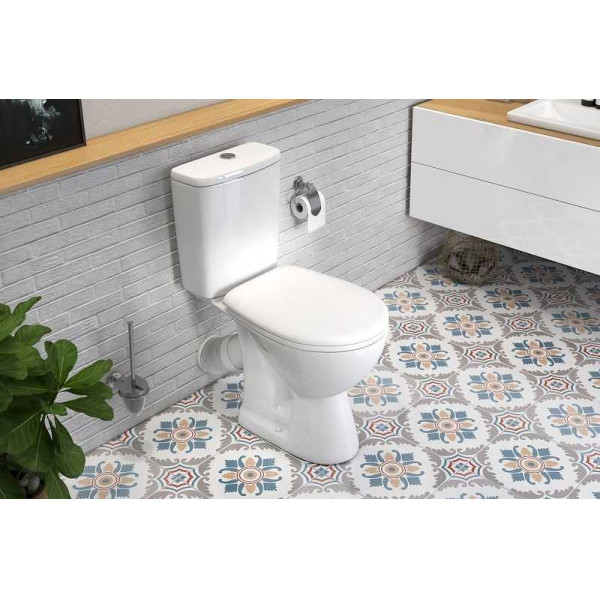 Унитаз-компакт Rosa Уют с сиденьем (4630055558384)