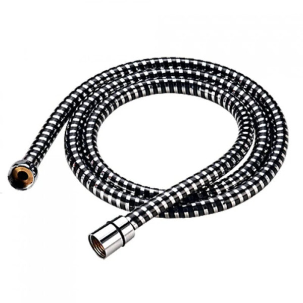 Шланг для душа Milardo Essential 180 см черный (180P160M19) Шланг для душа Milardo Essential 180 см черный (180P160M19)