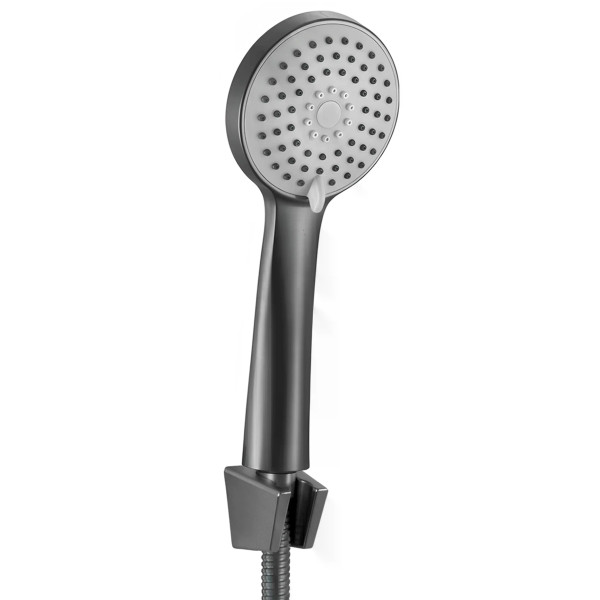 Смеситель для раковины Rea Ontario с душевым комплектом оружейная сталь (REA-B5515) Смеситель для раковины Rea Ontario с душевым комплектом оружейная сталь (REA-B5515)