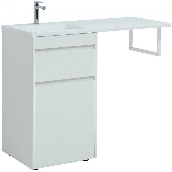 Тумба напольная Aquanet Токио 48 белый (напольная, 1 ящик) (00239289)