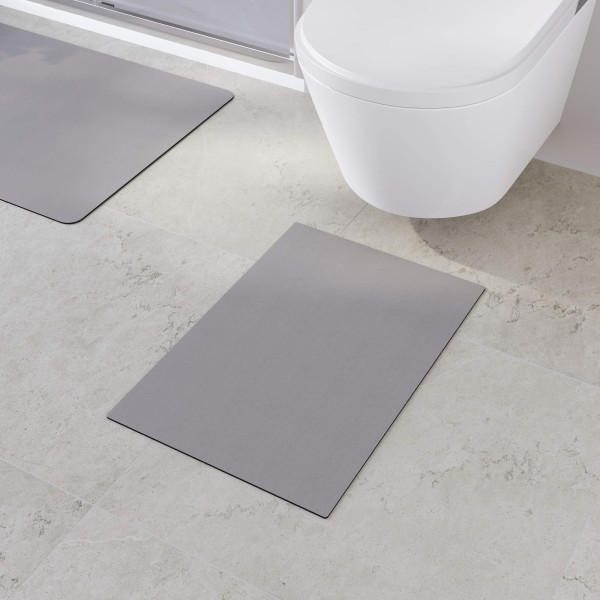 Коврик для ванной RGW 90x60+60x40 светло-серый (6241012-107)