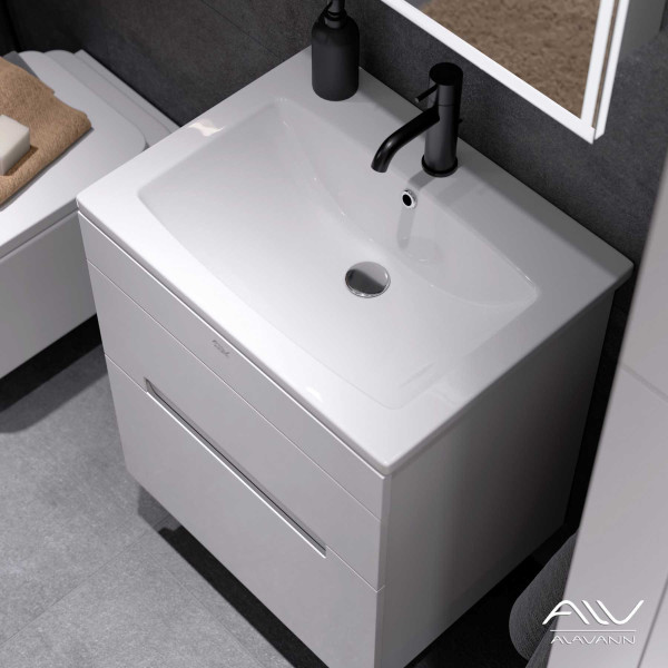 Тумба напольная Alavann Rita 60 (белая)