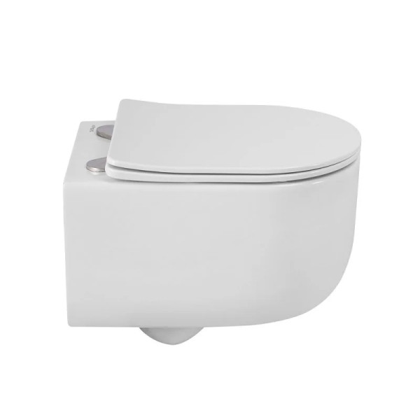 Унитаз подвесной BelBagno Soft-TOR со смывом "Торнадо" с сиденьем soft close (BB084CH-TOR/SC)