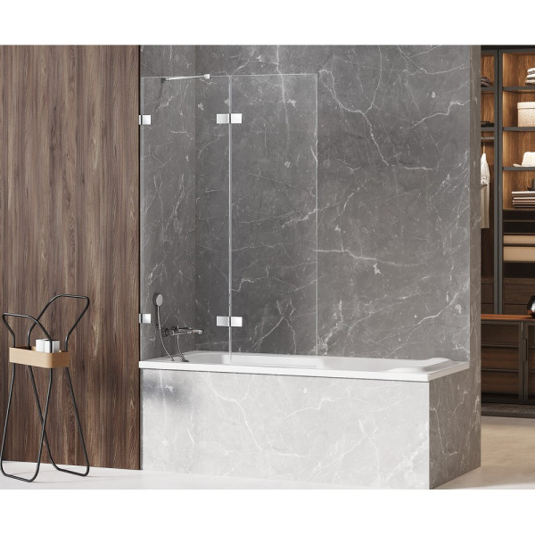 Душевая шторка на ванну NEW TRENDY Avexa 100 см L (EXK-1954) Душевая шторка на ванну NEW TRENDY Avexa 100 см L (EXK-1954)