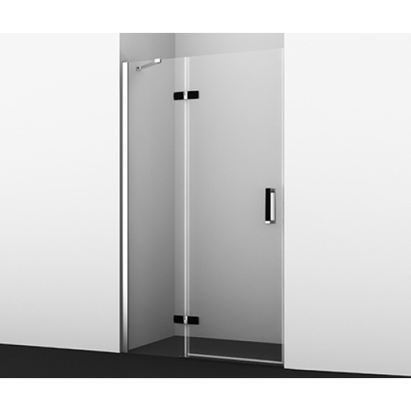 Душевая дверь WasserKRAFT 120x200 L стекло прозрачное (10H05LBLACK) Душевая дверь WasserKRAFT 120x200 L стекло прозрачное (10H05LBLACK)