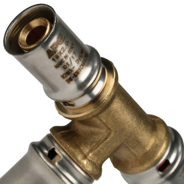 Тройник 20x20x16 Stout (пресс) (SFP-0005-202016)