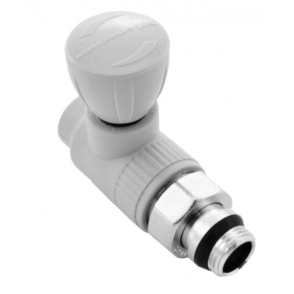 Вентиль радиаторный прямой PP-R Heisskraft 20*1/2"Н (4072025) Вентиль радиаторный прямой PP-R Heisskraft 20*1/2"Н (4072025)