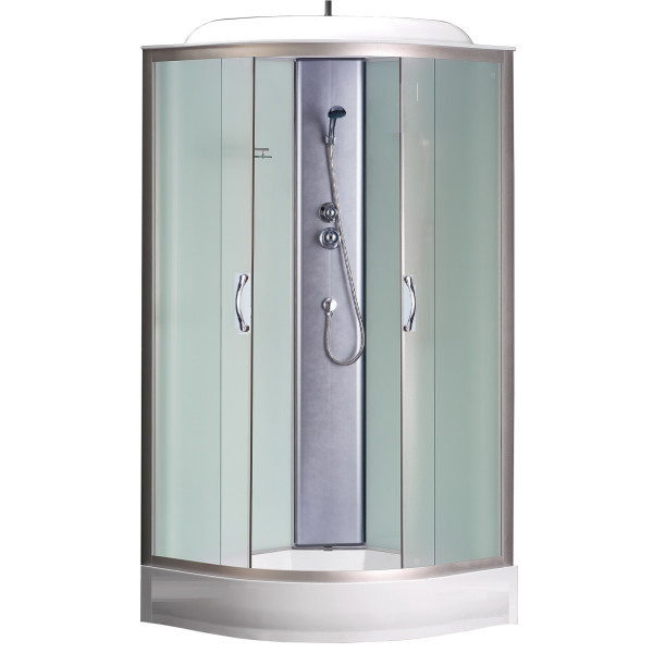 Душевая кабина Loranto Sunway 100x100 стекло матовое, профиль хром (CS-6611 F) Душевая кабина Loranto Sunway 100x100 стекло матовое, профиль хром (CS-6611 F)