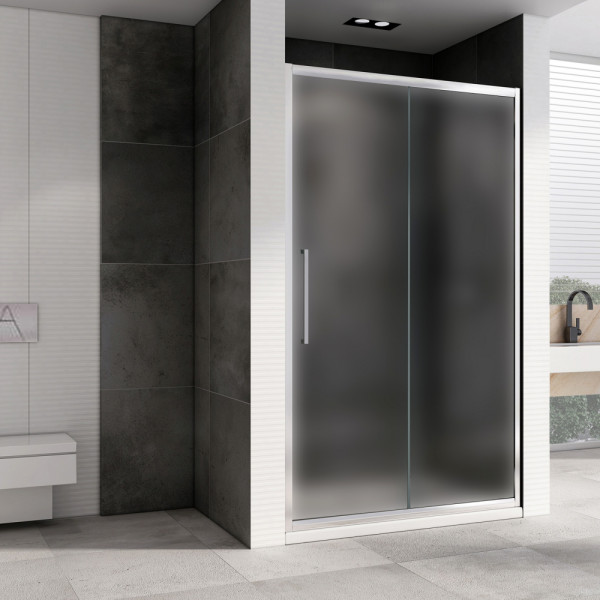 Душевая дверь Abber Schwarzer Diamant 150x195 стекло матовое, профиль хром (AG30150MH) Душевая дверь Abber Schwarzer Diamant 150x195 стекло матовое, профиль хром (AG30150MH)