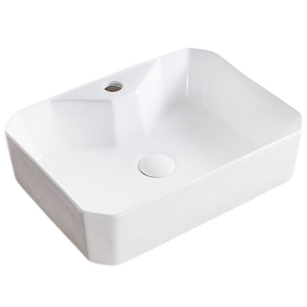 Раковина накладная BelBagno белая (BB1387) Раковина накладная BelBagno белая (BB1387)