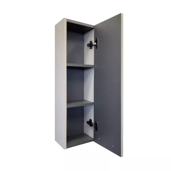 Шкаф подвесной Comforty Касабланка 250x160x800 серый шёлк (00-00020084) Шкаф подвесной Comforty Касабланка 250x160x800 серый шёлк (00-00020084)